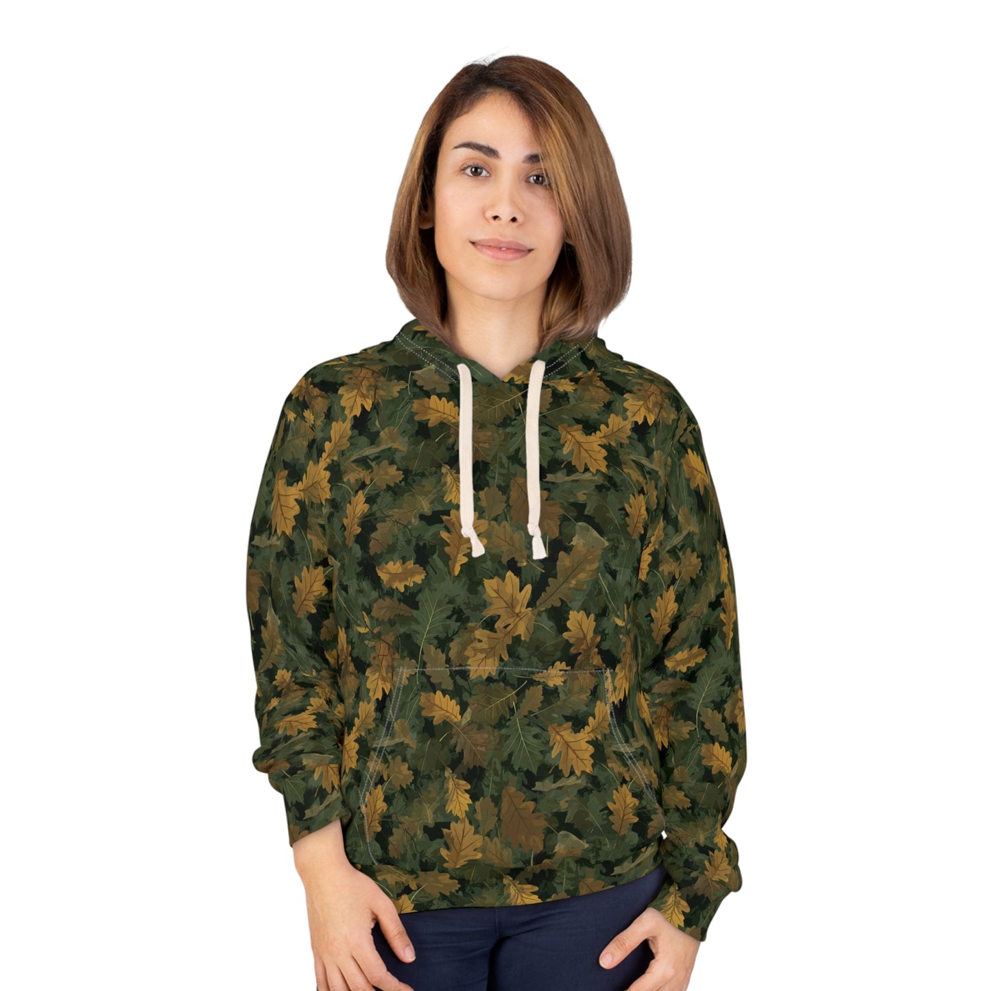 Unisex Pullover Hoodie - All Over Camo Print