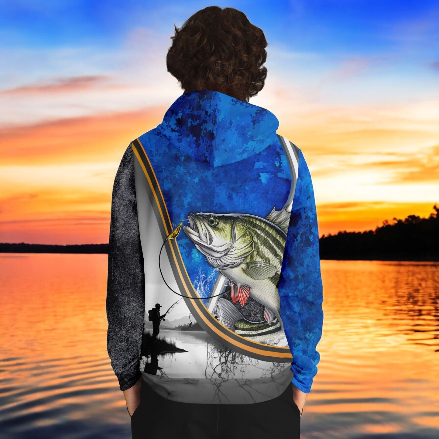 Land the Big One with the Bass Fishing Hoodie!