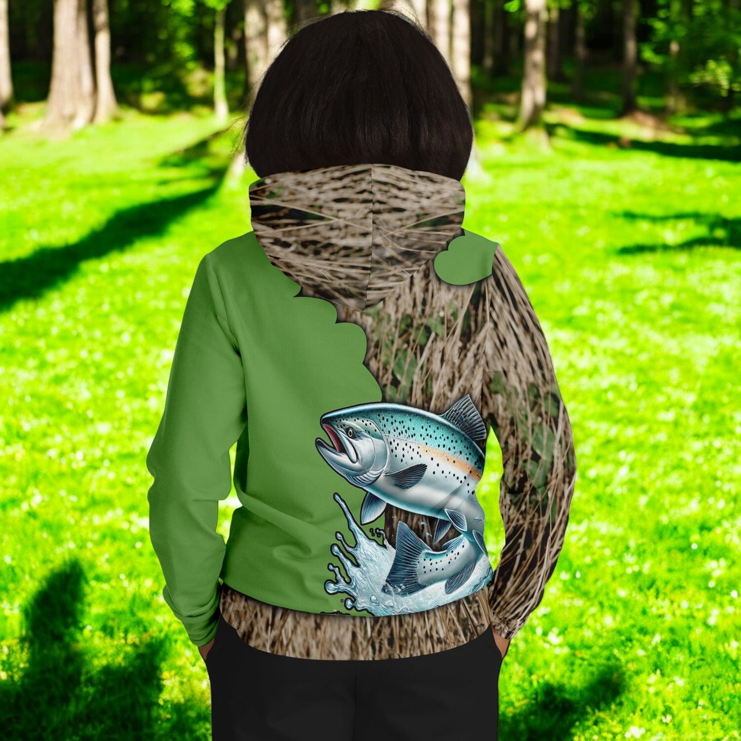 Atlantic Salmon Fly Fishing Hoodie!