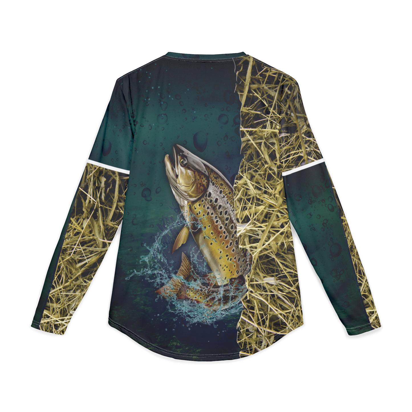 Fishing UV Protection Shirt - Brown Trout