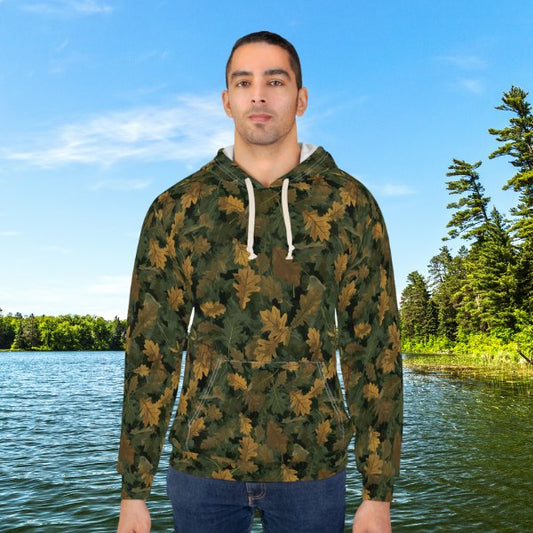 Unisex Pullover Hoodie - All Over Camo Print