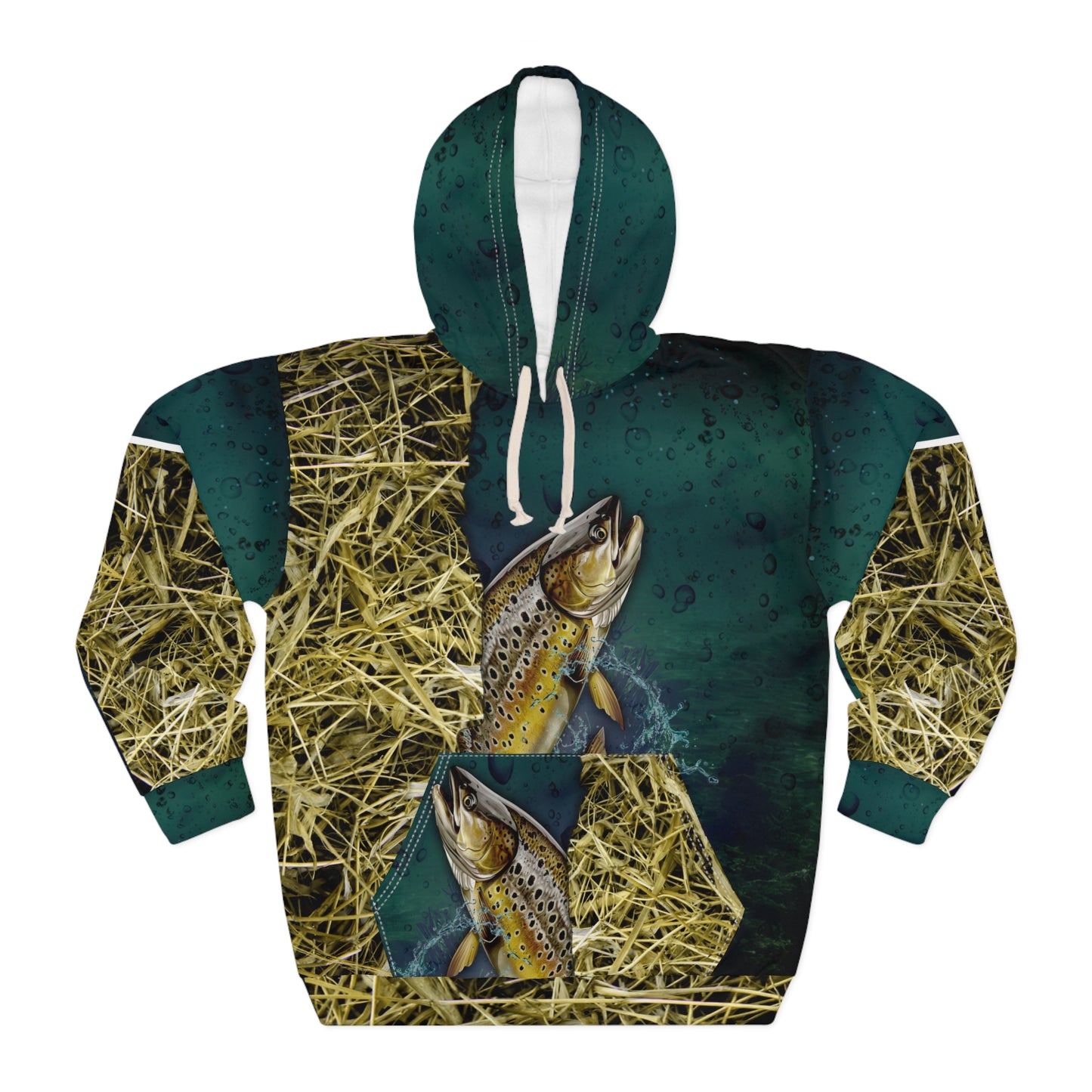 Brown Trout Fishing Hoodie