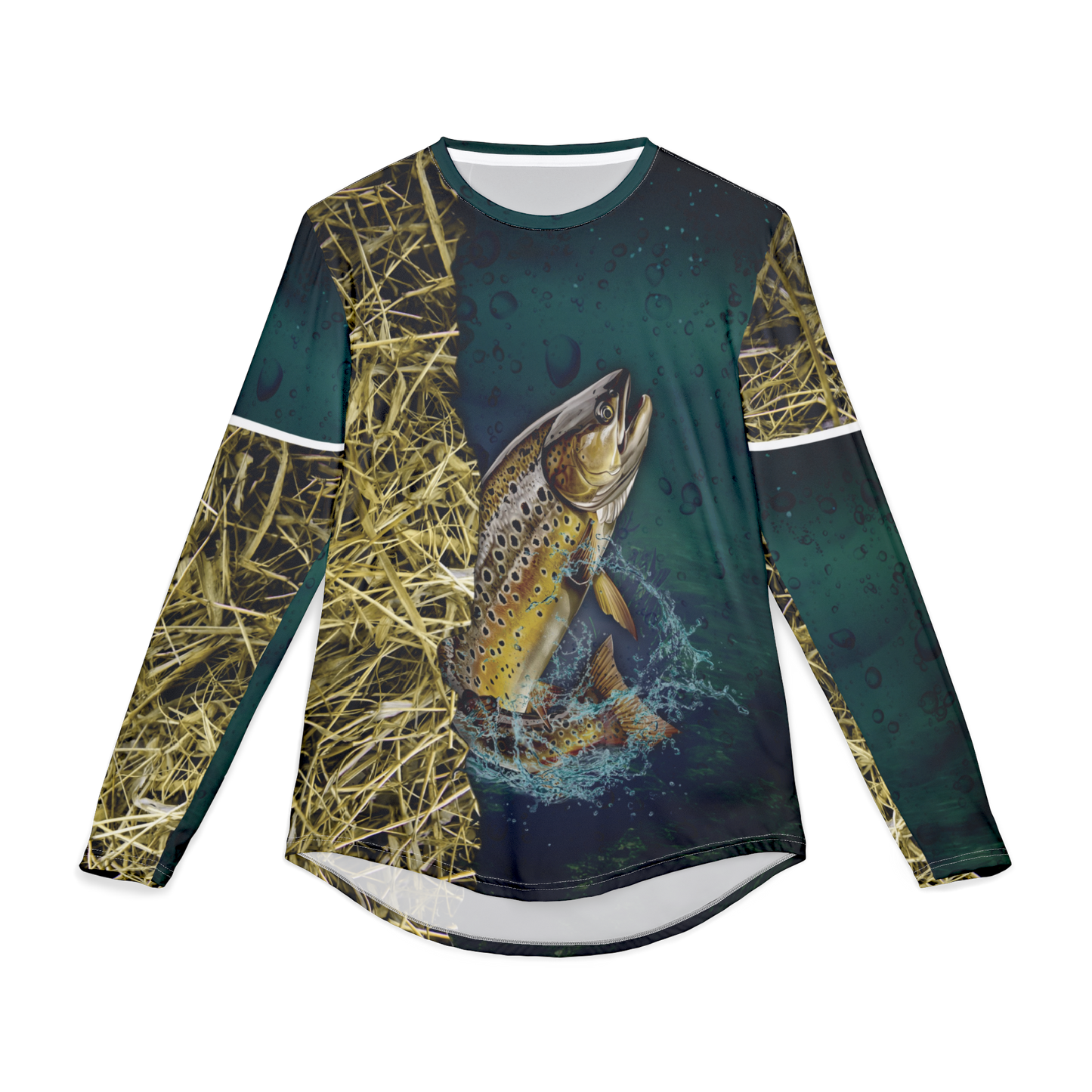 Fishing UV Protection Shirt - Brown Trout