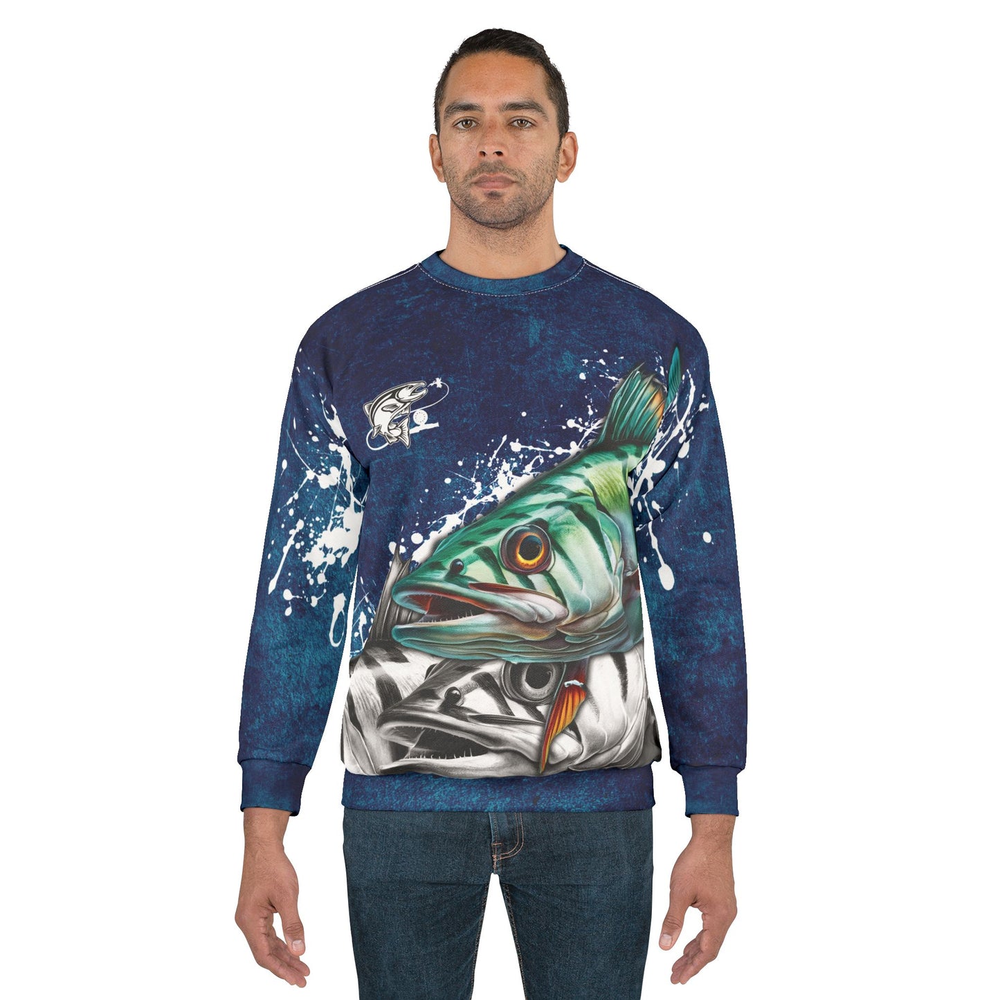 Hooked on Mackerel? This Angler Sweatshirt is the Perfect Catch!