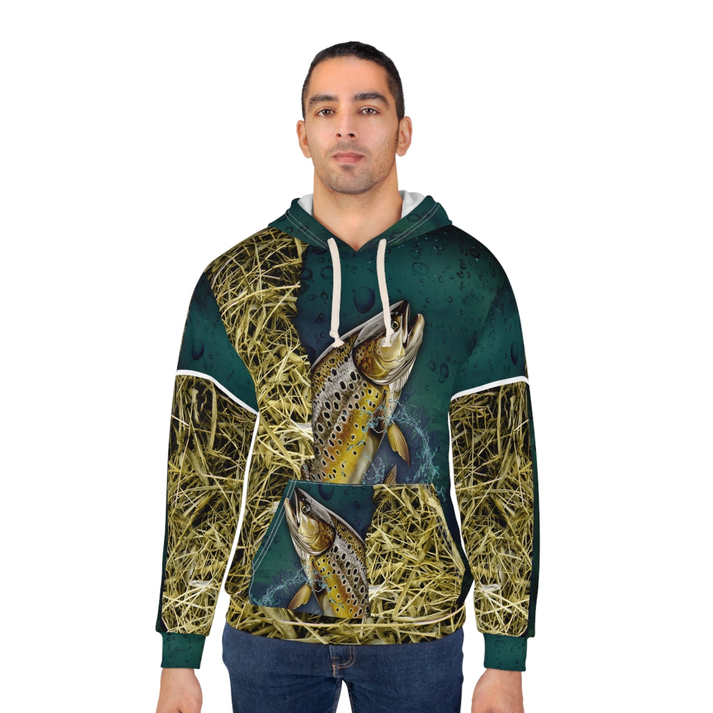 Brown Trout Fishing Hoodie