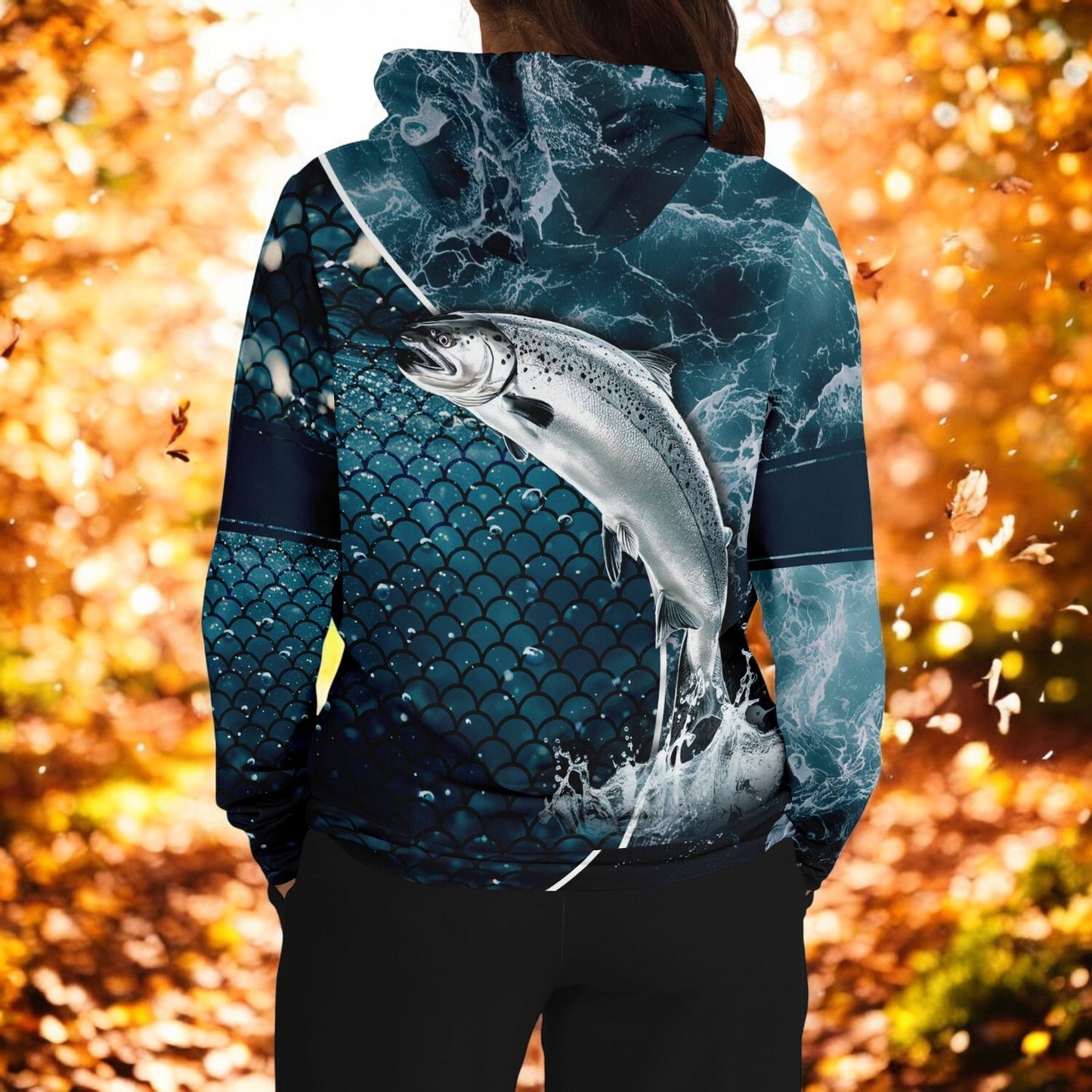 River King the Atlantic Salmon Fishing Hoodie!