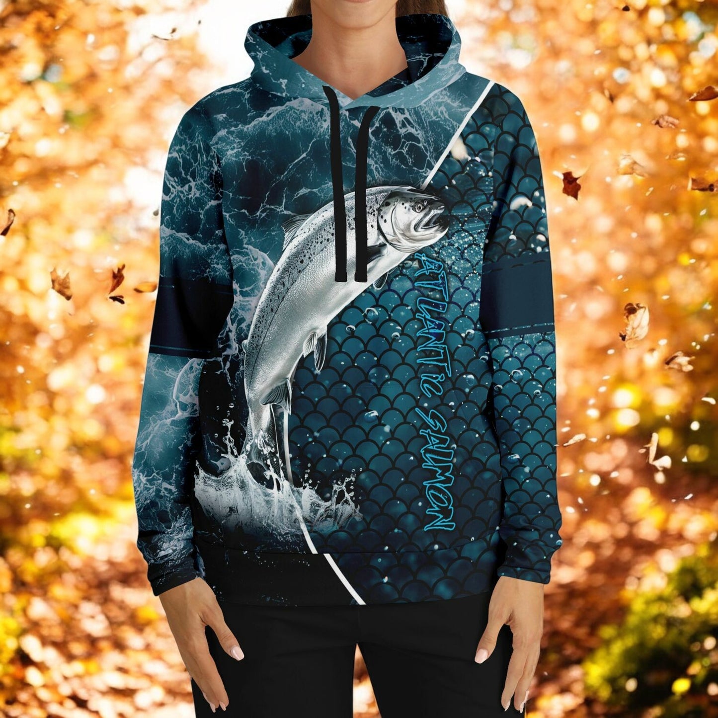River King the Atlantic Salmon Fishing Hoodie!