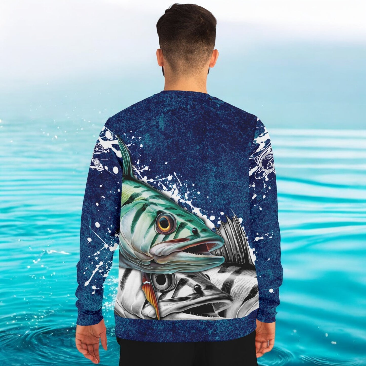 Hooked on Mackerel? This Angler Sweatshirt is the Perfect Catch!