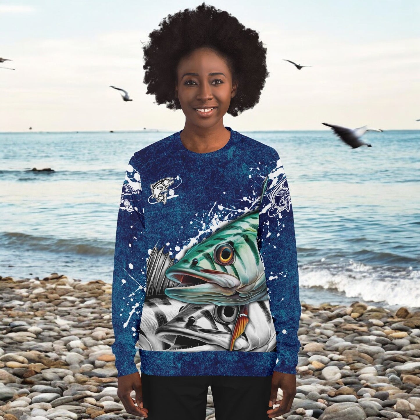 Hooked on Mackerel? This Angler Sweatshirt is the Perfect Catch!